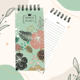 Green Tropical To Do Notepad