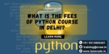 What is the fees of Python course in Delhi?