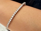 The Perfect Blend of Glamour and Affordability: Moissanite Tennis Bracelets