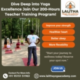 Experience 7 days yoga retreat in Kerala: Lalitha Yoga Academy