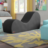 Elevate Your Space with the Wooden Armless Modern Chaise Lounge ✨
