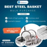 Stainless Steel Basket Supplier and Manufacturer by Udhyogbazaar: Quality and Versatility Redefined