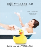 **Meet Your New Bathtime Companion: Big Teaze Toys I Rub My Duckie 2.0 Classic Yellow!**