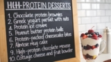 High Protein Desserts