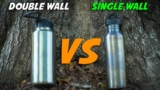 Differences & Similarities Between Single-Walled & Double-Walled Bottles