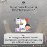 Can an Online Psychiatrist send prescriptions?
