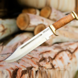 Fixed Blade Damascus Steel Hunting Knives in USA