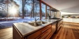 Will Recycled Glass Countertops Installation Look Good In A Modern Kitchen?