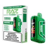 Experience the Ultimate Flavor with the RAZ TN9000 12ML 9000 Puffs Disposable Vape (White Gummy Watermelon)