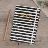 Black white Lines diary by deskstore